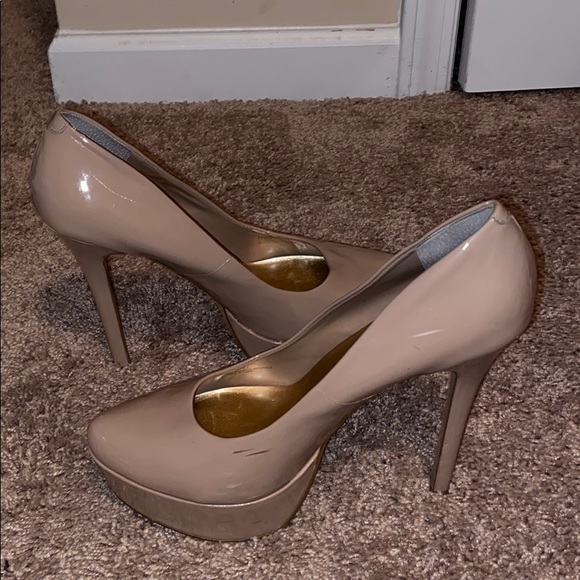 Nude heels. Jessica Simpson. Size 11 - Picture 3 of 3